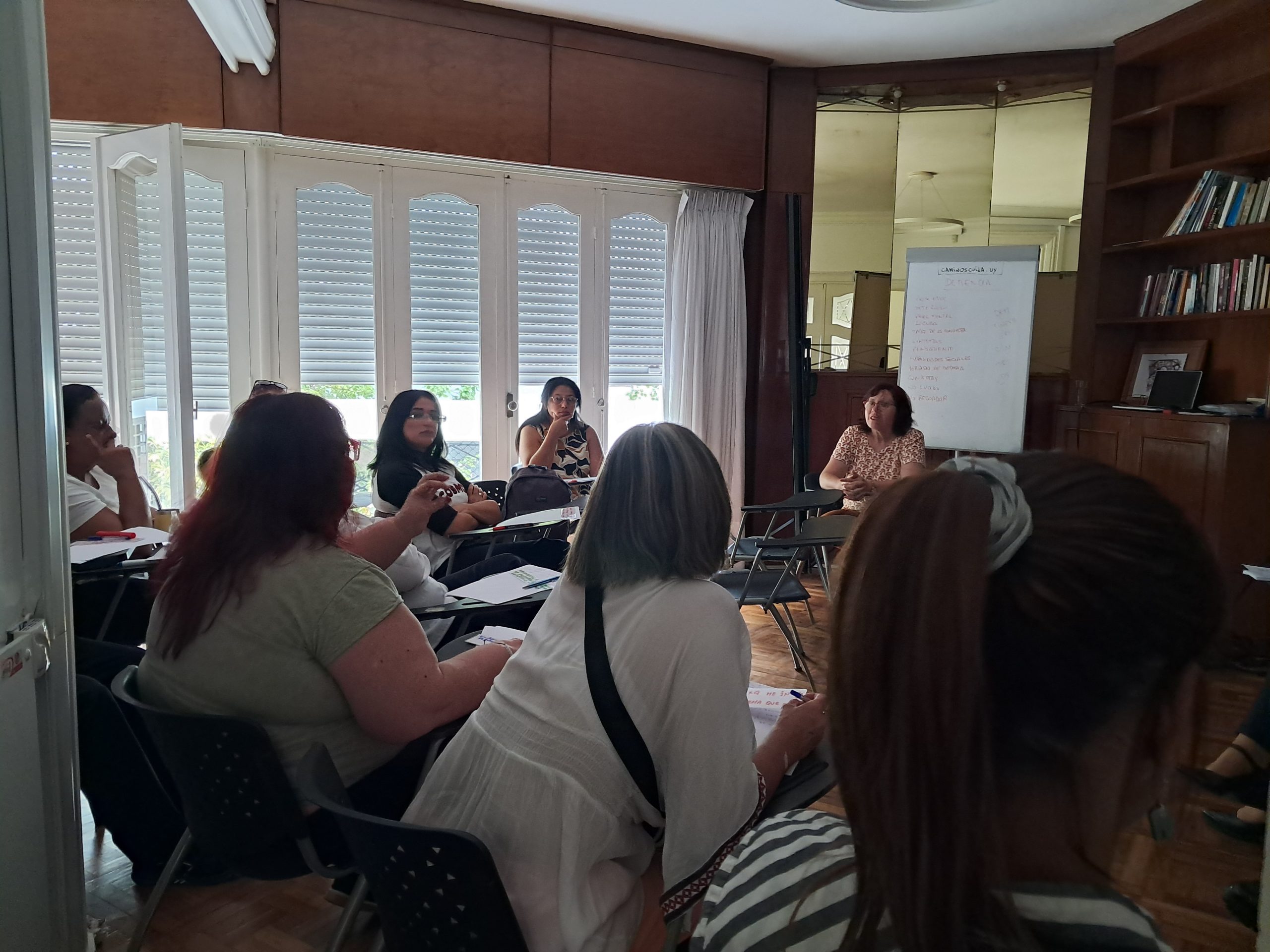Cuidadoras en Taller Demencias